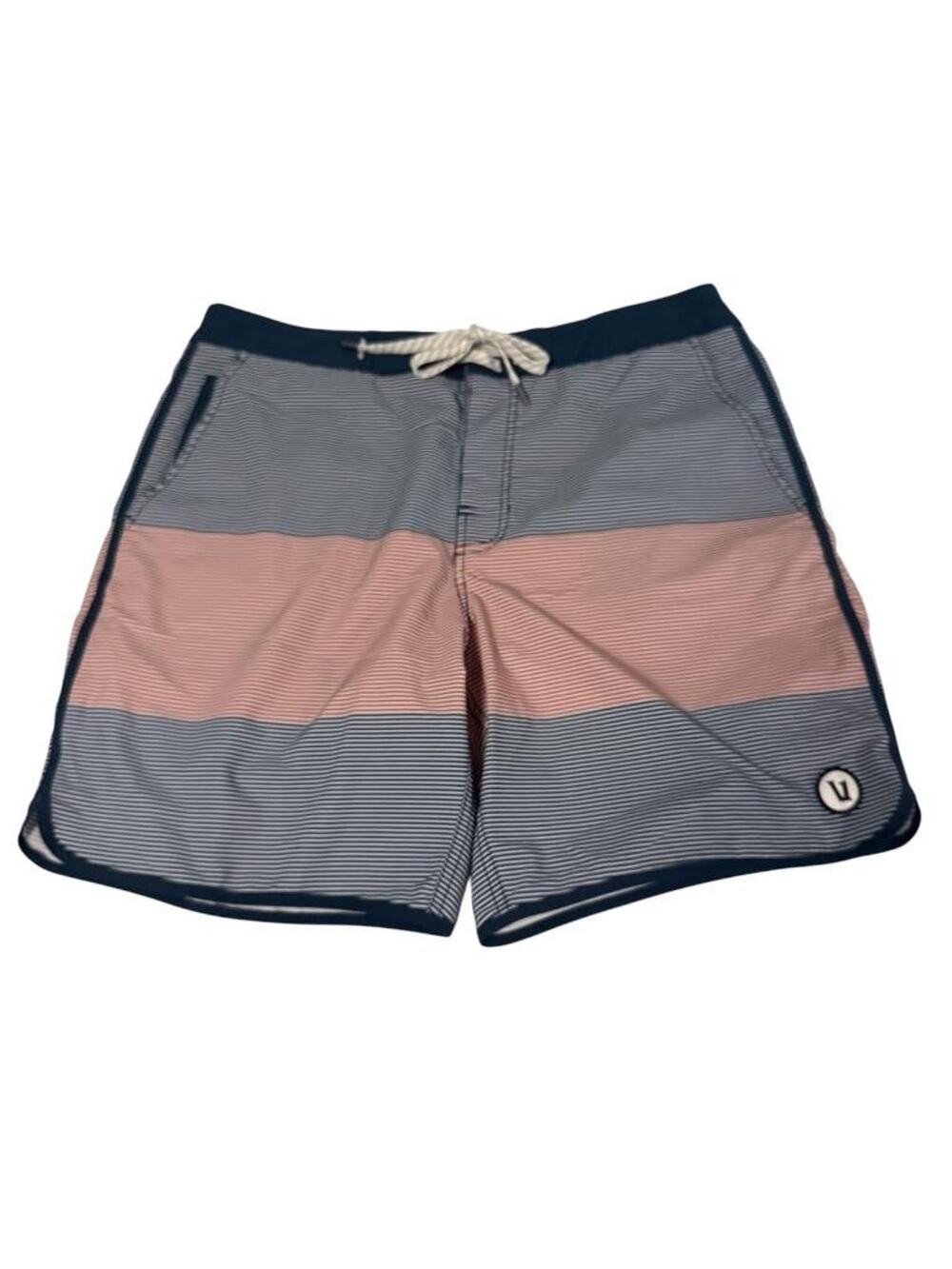 Vuori Cruise Board Shorts Men Size 32 Swim Trunks 8 inch Inseam